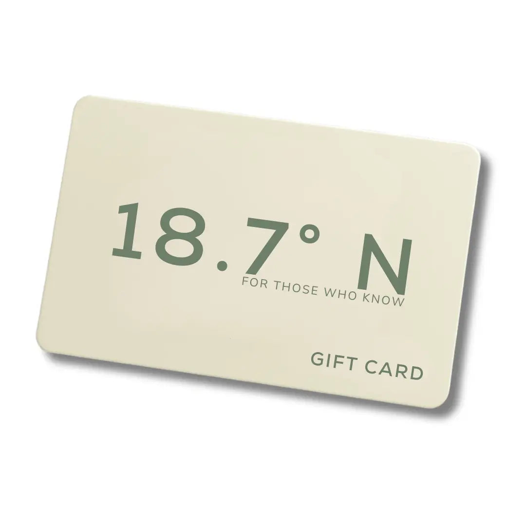 18.7° North Gift Card 18.7 N
